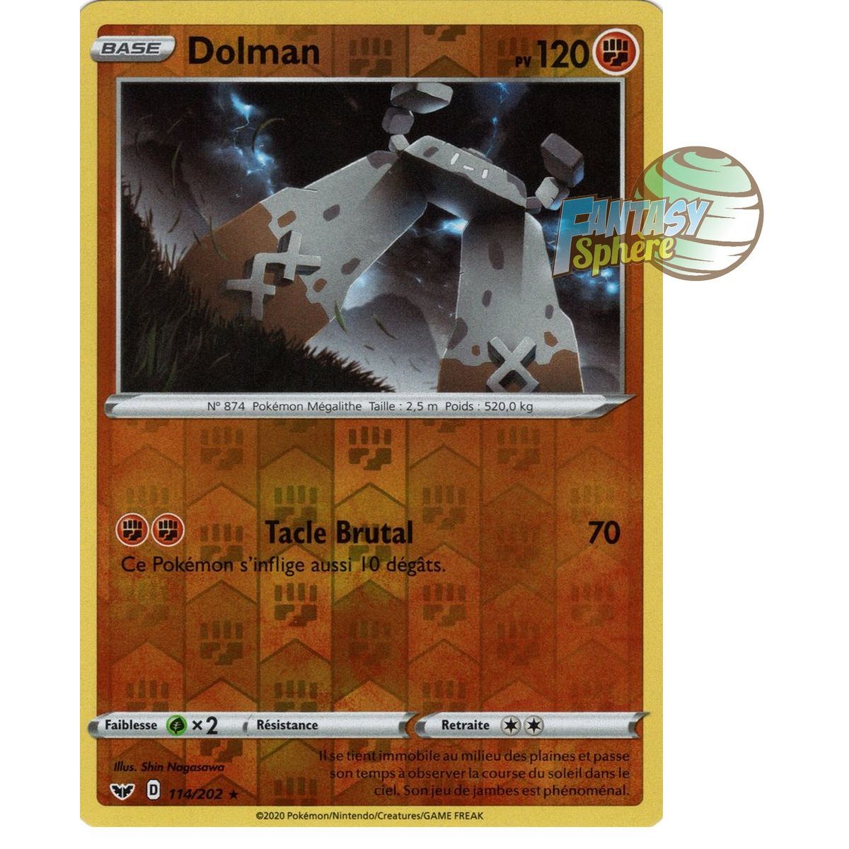 Item Dolman - Reverse 114/202 - Epee et Bouclier 1