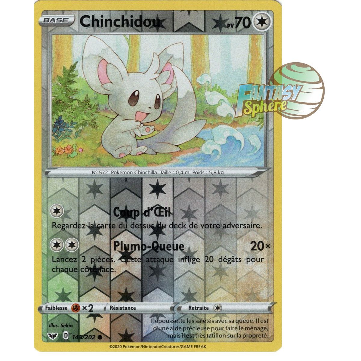 Chinchidou - Reverse 145/202 - Epee et Bouclier 1
