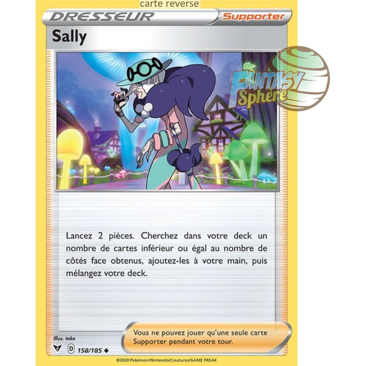 Sally - Reverse 158/185 - Epee et Bouclier 4 Voltage Eclatant