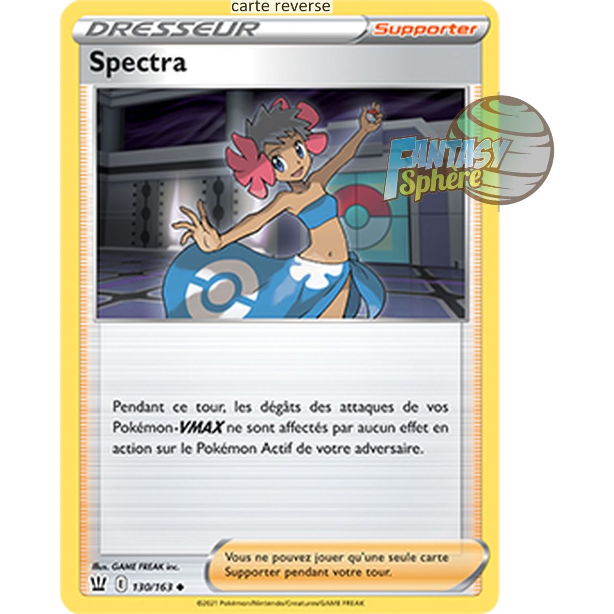 Spectra - Reverse 130/163 - Epee et Bouclier 5 Style de Combat