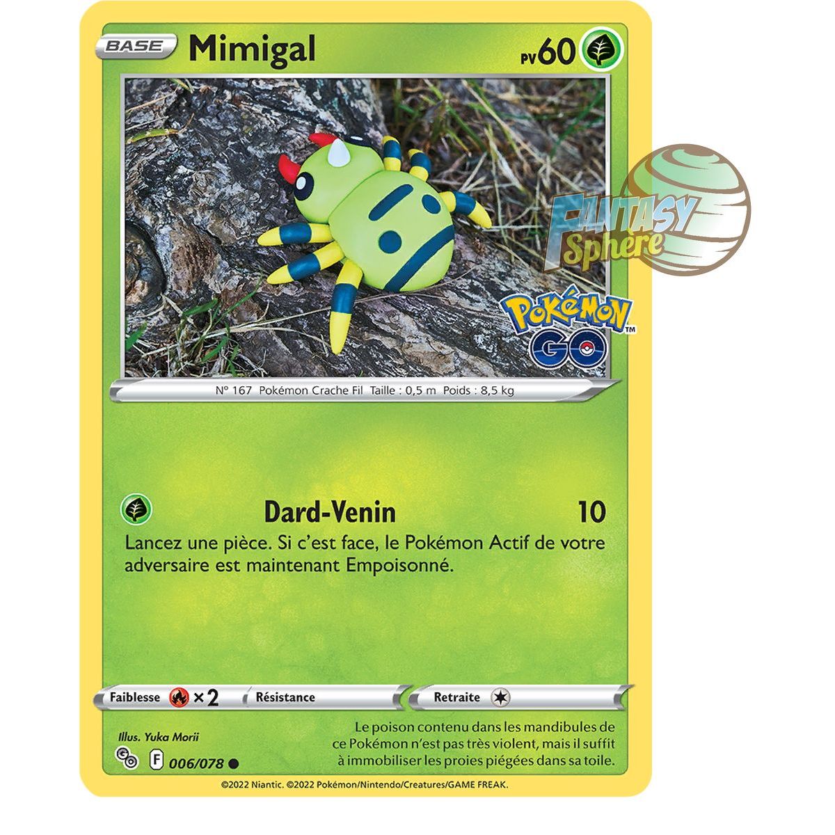Mimigal - Commune 6/78 - Epee et Bouclier 10.5 Pokemon GO