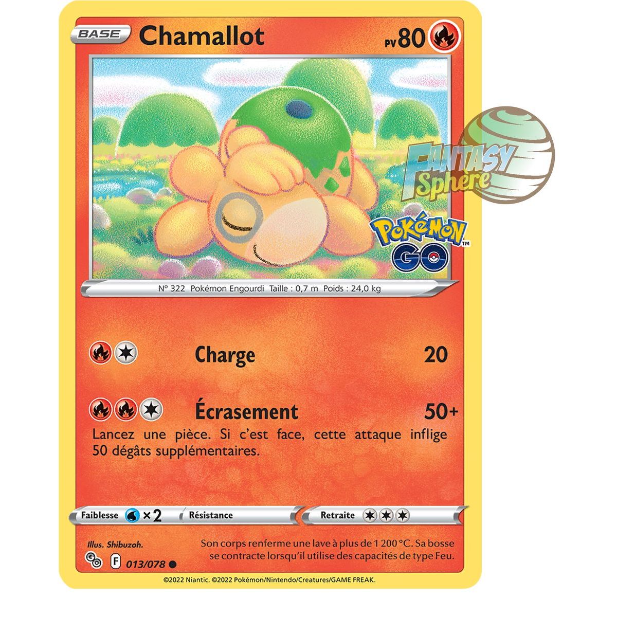 Item Chamallot - Commune 13/78 - Epee et Bouclier 10.5 Pokemon GO