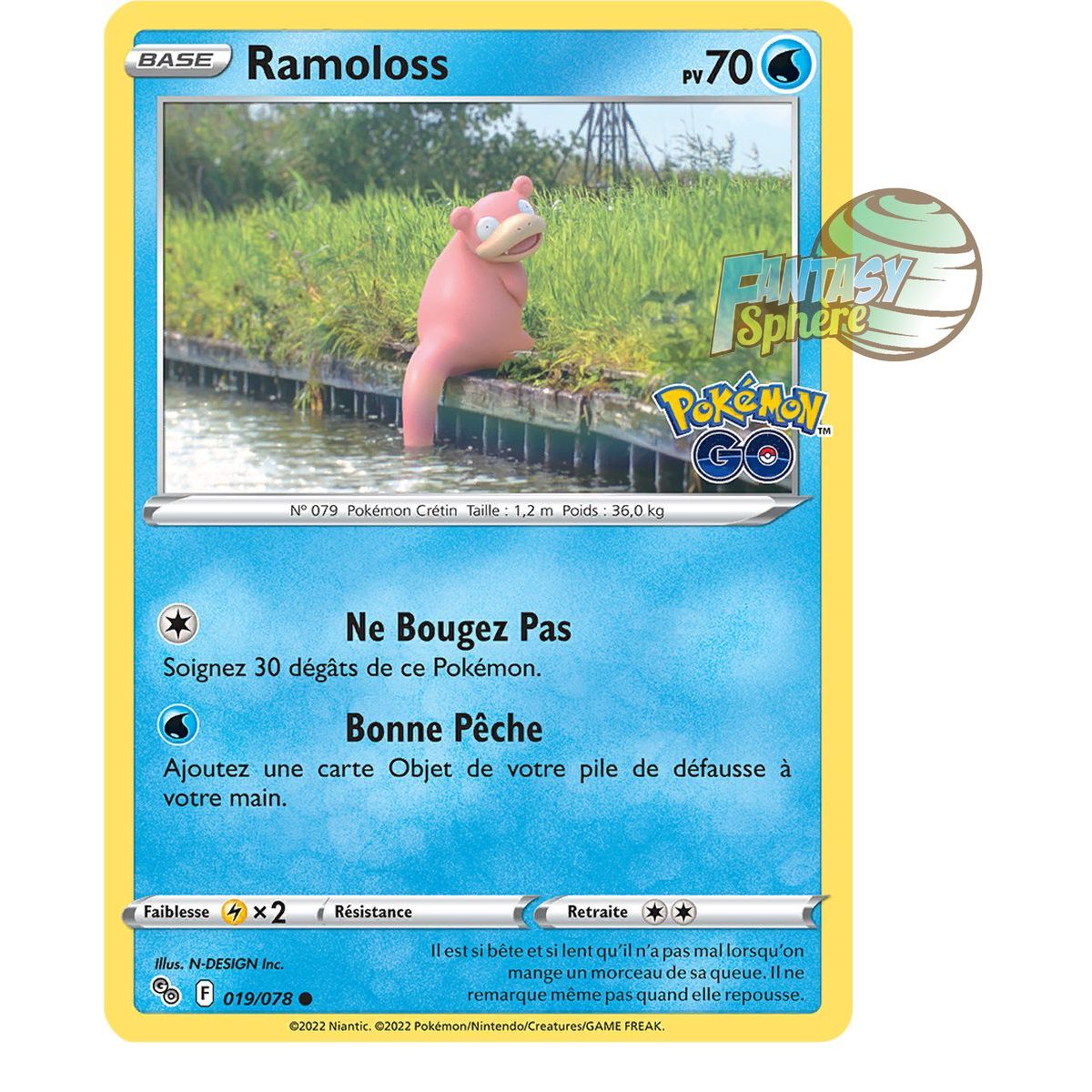 Item Ramoloss - Commune 19/78 - Epee et Bouclier 10.5 Pokemon GO