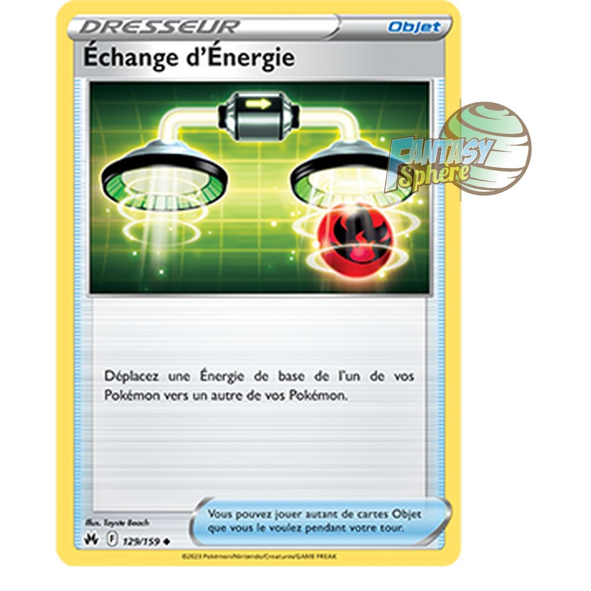 Échange d’Énergie - Reverse 129/159 - Epee et Bouclier 12.5 Zenith Supreme