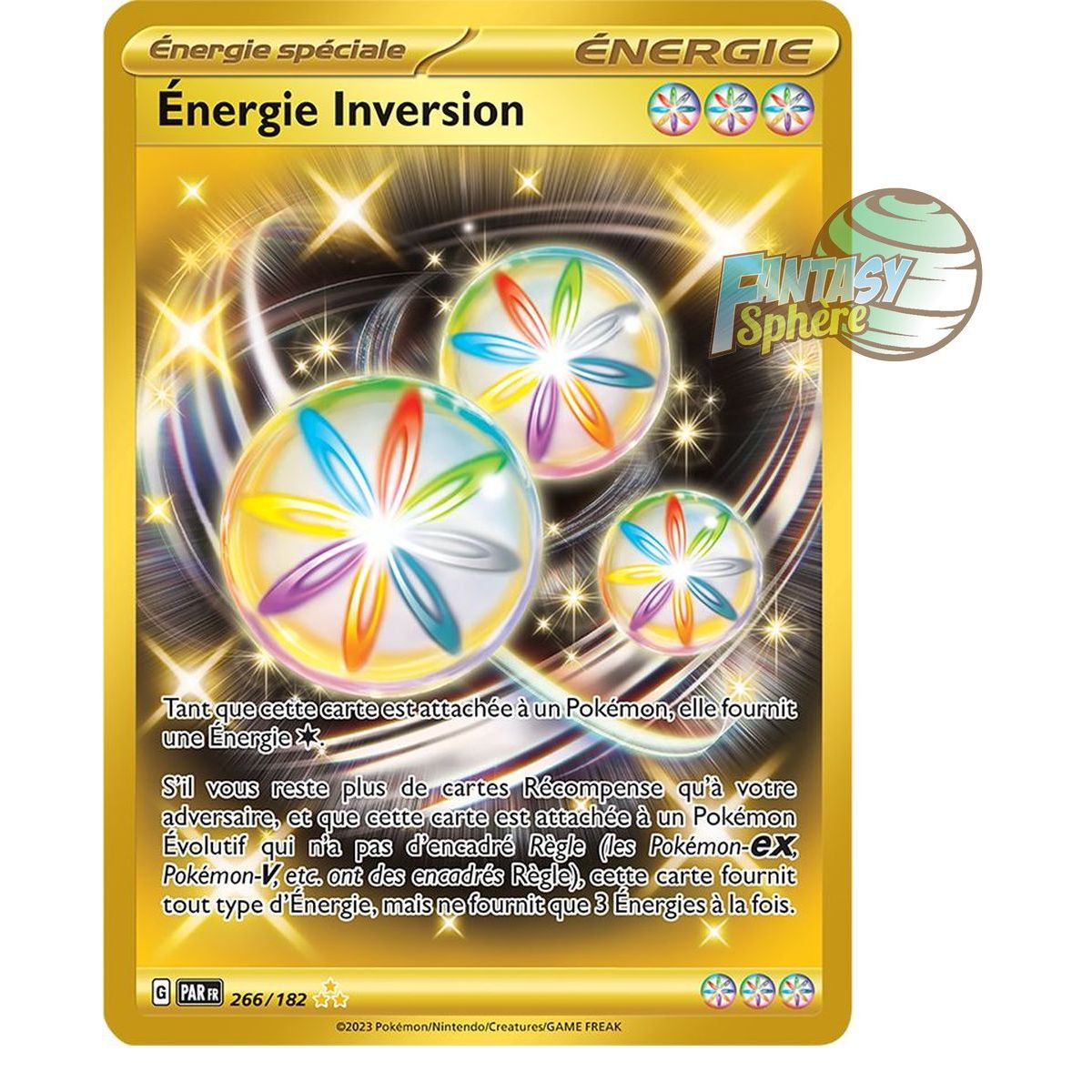 Energie Inversion - Hyper Rare SV4 266/182 - Ecarlate et Violet Faille Paradoxe