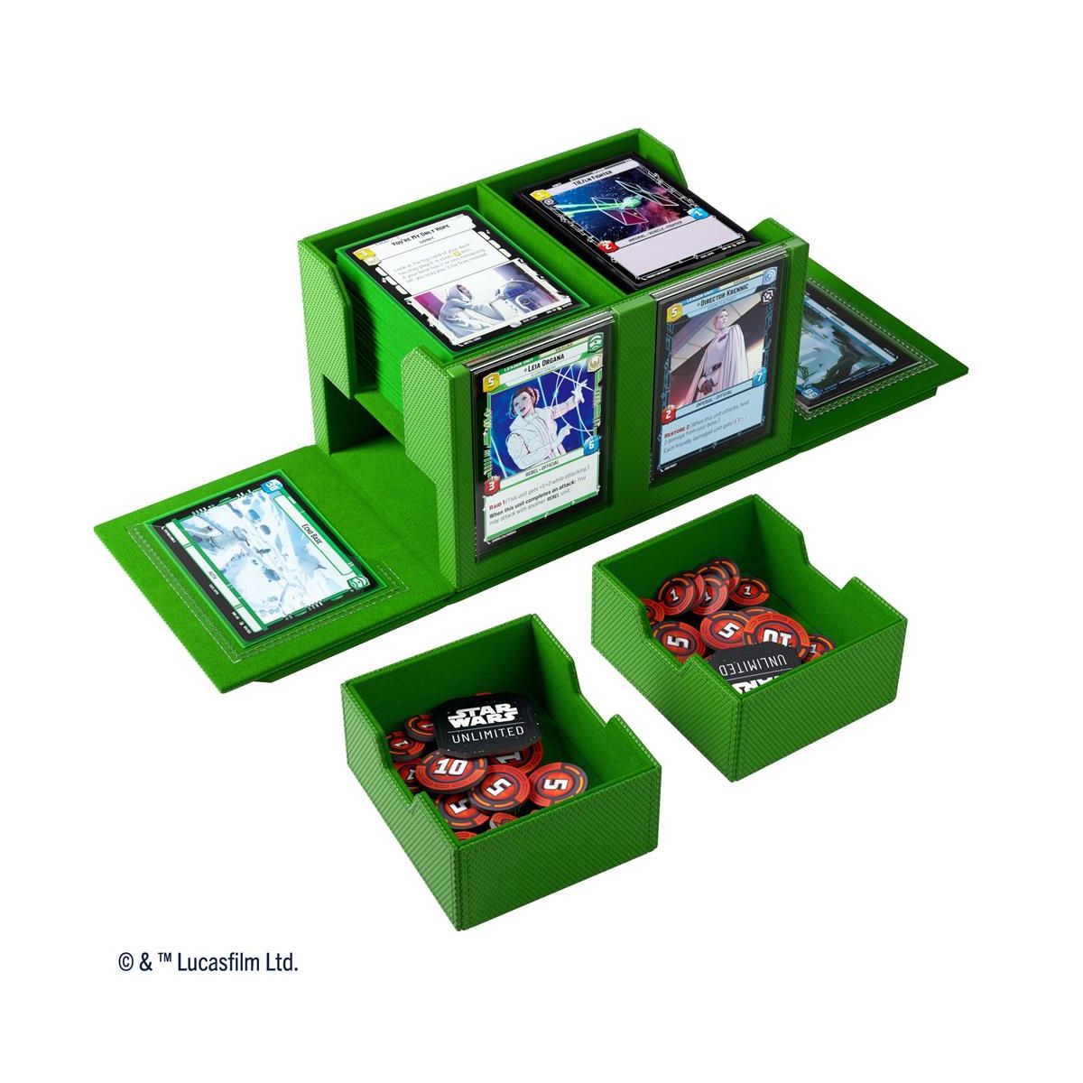 Gamegenic - Deck Box - Double Deck Pod - Star Wars : Unlimited - Vert