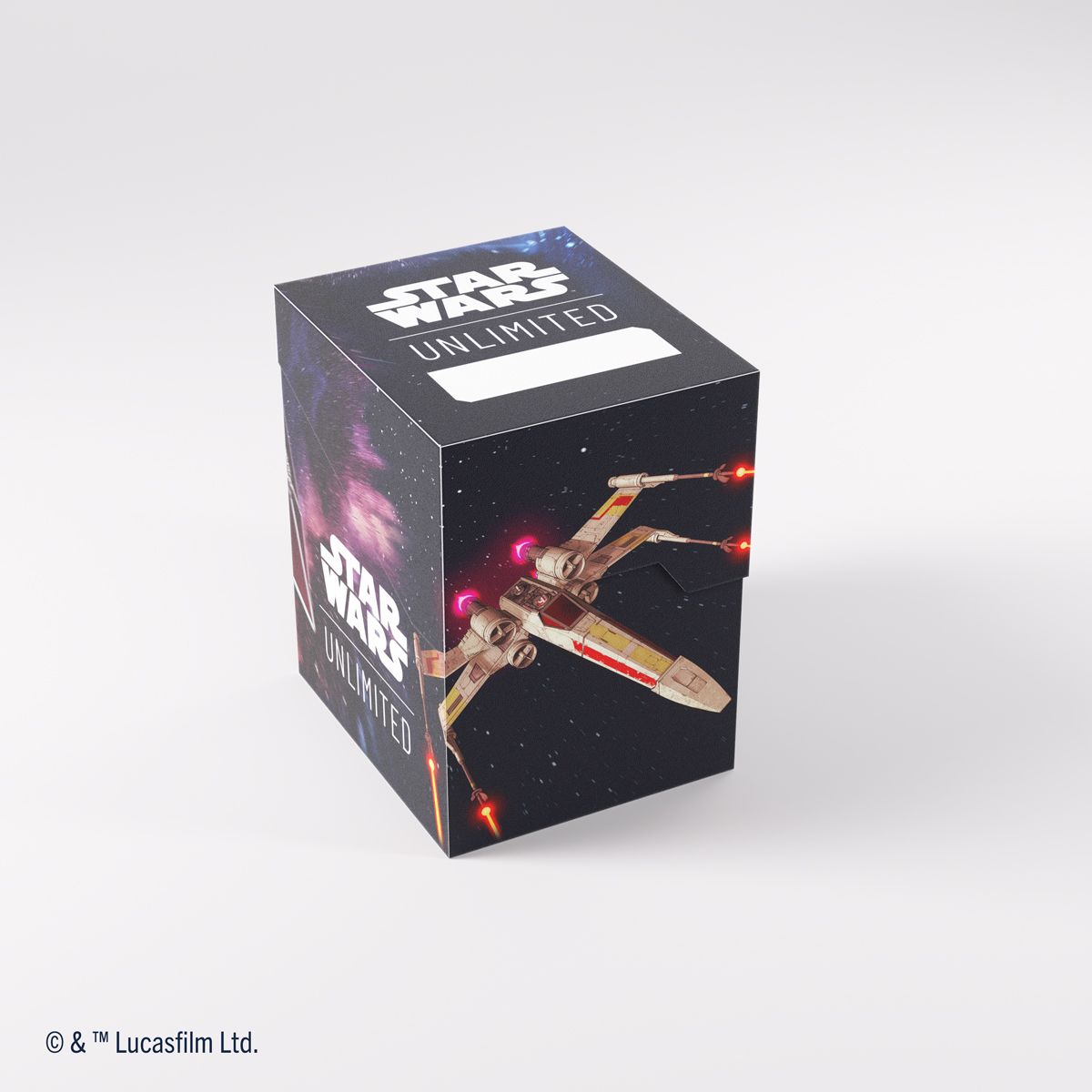 Gamegenic - Deck Box - Soft Crate - Star Wars : Unlimited - X-Wing / TIE Fighter