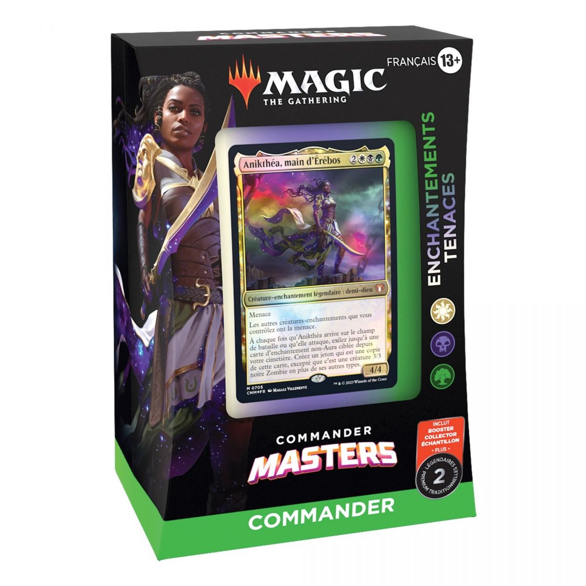 MTG - Deck Commander - Commander Masters - Enchantements Tenaces - FR
