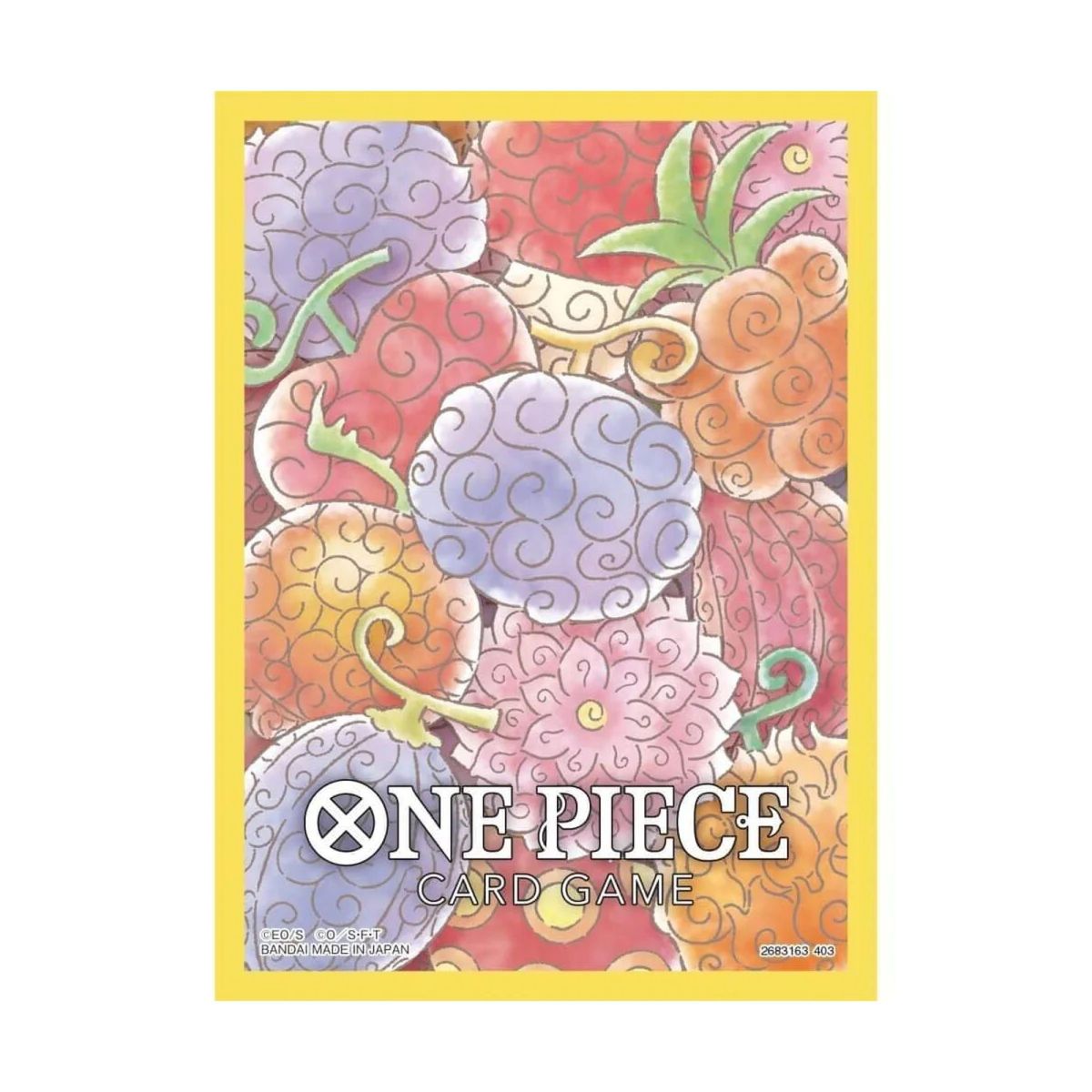 One Piece CG - Proteges Cartes - Standard - Devil Fruits (70)