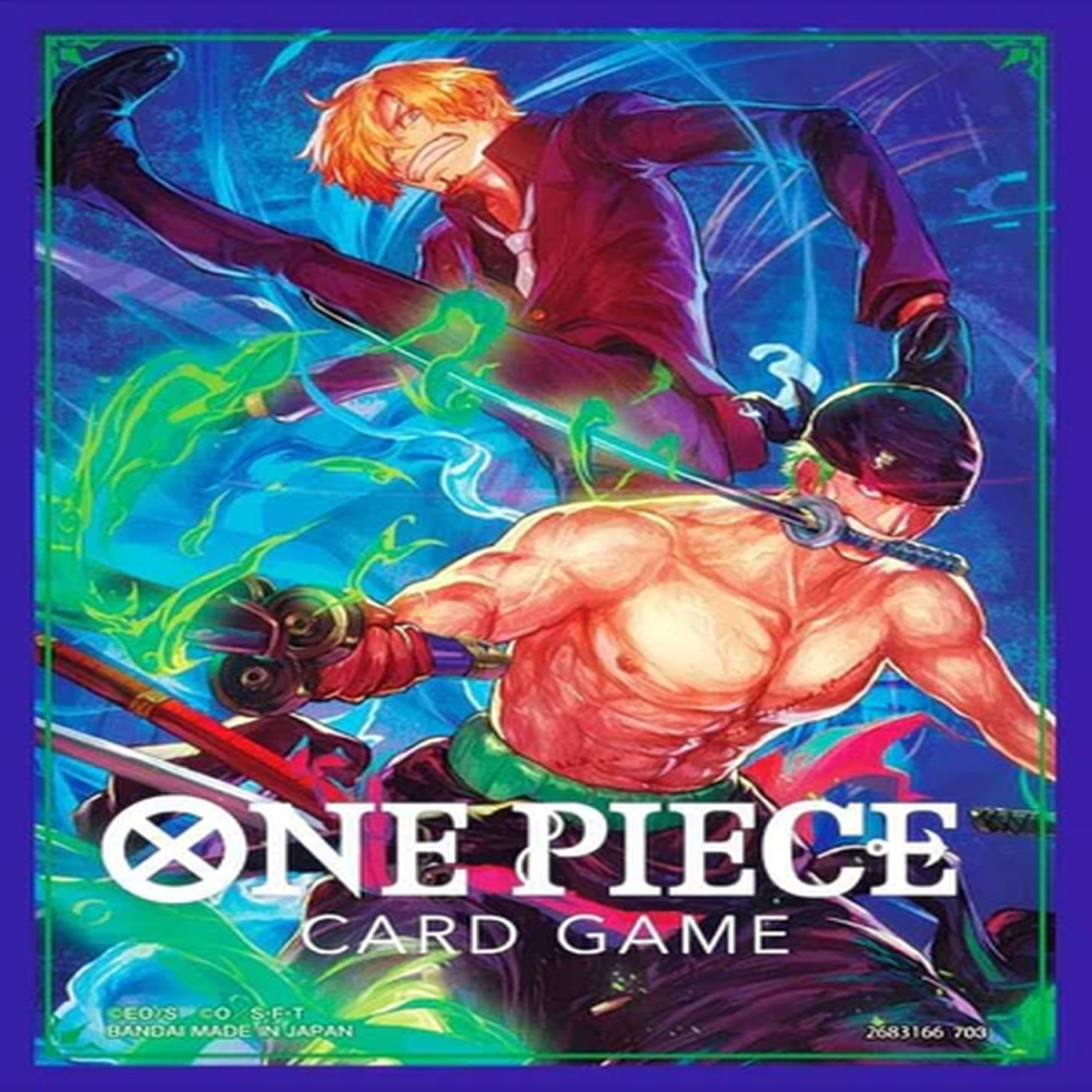 Item One Piece CG - Proteges Cartes - Standard - ZORO & SANJI (70)