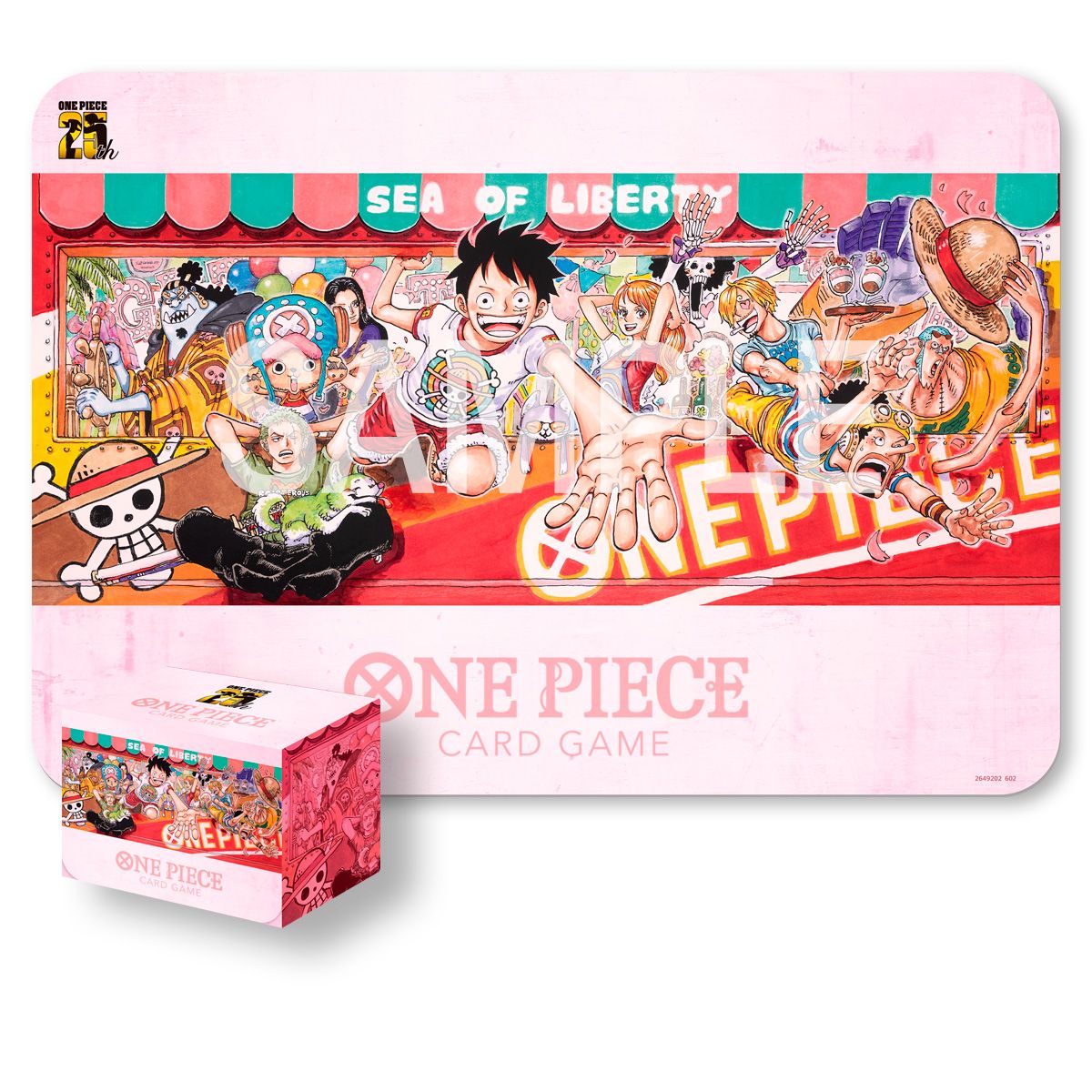 One Piece - Tapis de jeu et Card Case - Set 25th Edition