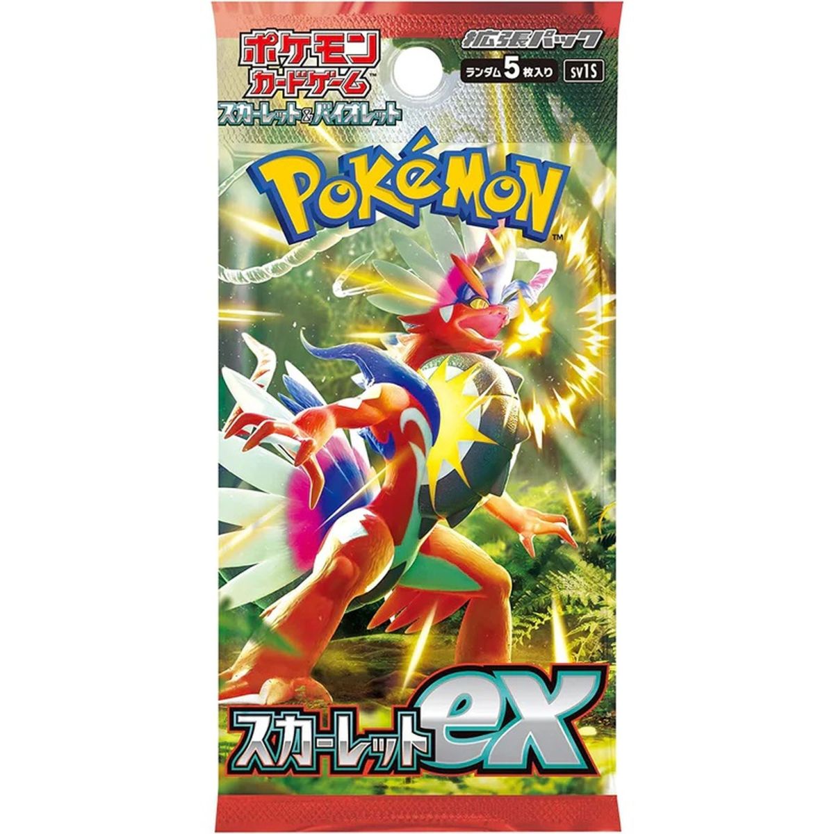 Pokémon - Booster - Scarlet Ex [SV1S] - JP