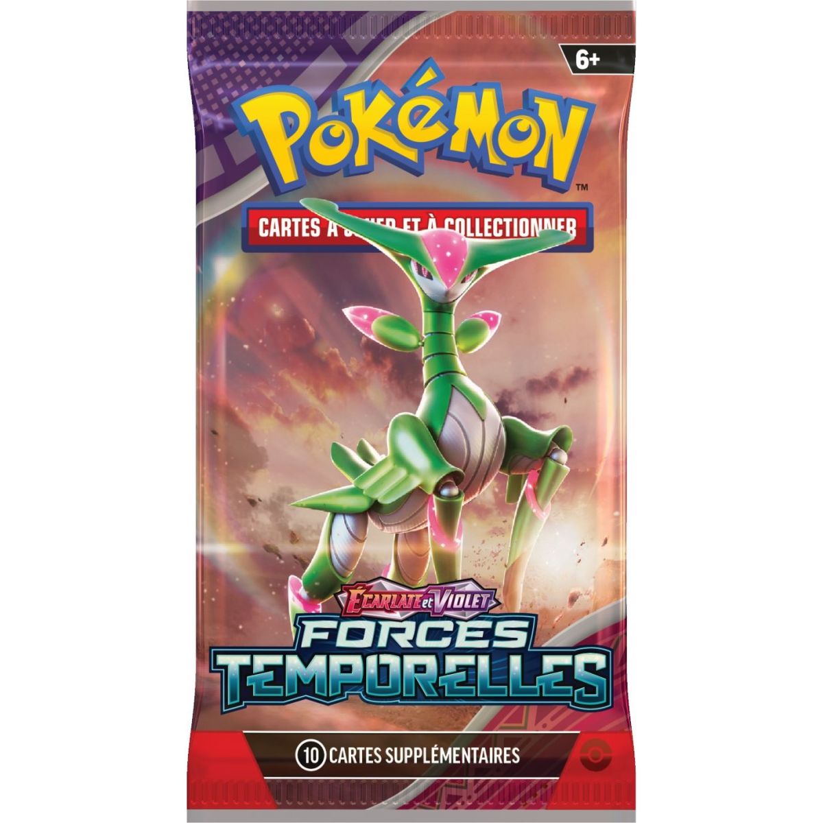 Pokémon - Case de 6 Boites de Boosters  - Ecarlate et Violet : Forces Temporelles [EV05] [SV5] - FR