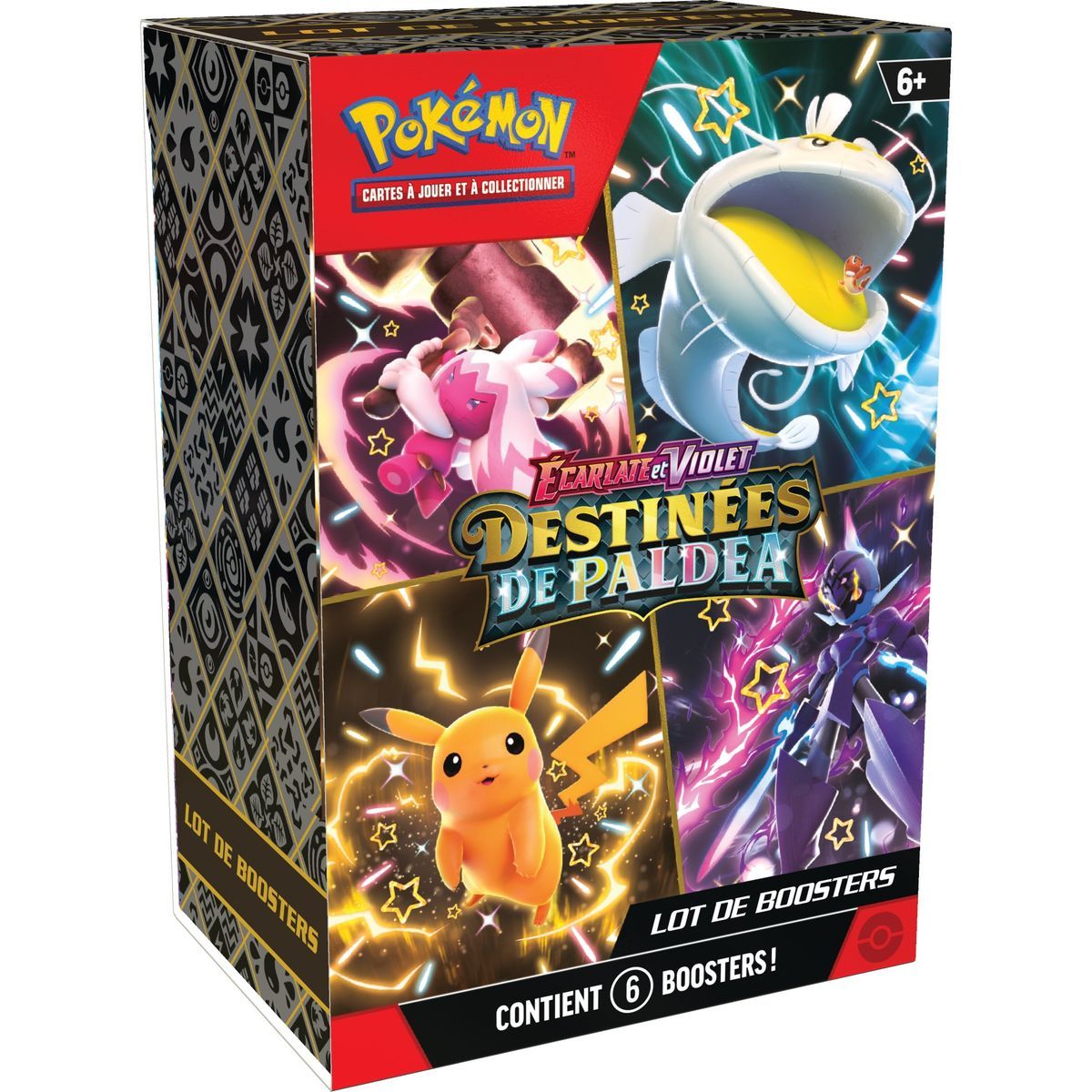Pokémon - Coffret Bundle 6 Boosters - Ecarlate et Violet - Destinées de Paldea -[SV04.5 - EV04.5] - FR
