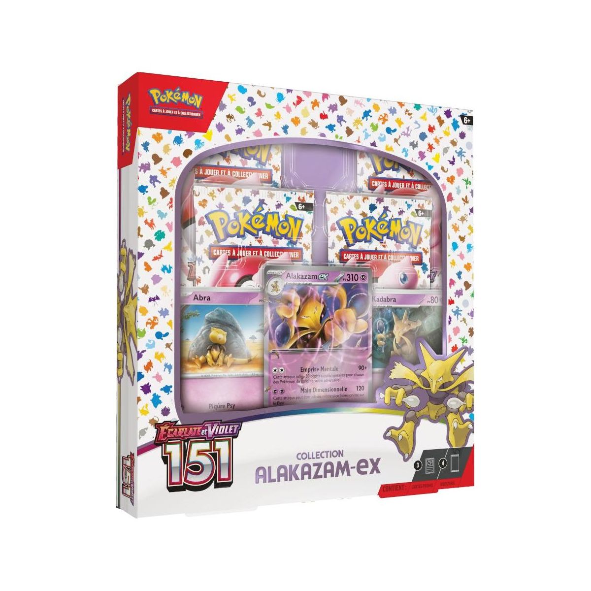 Pokémon - Coffret Collection Alakazam EX - Ecarlate et Violet - 151 -[SV03.5 - EV03.5] - FR