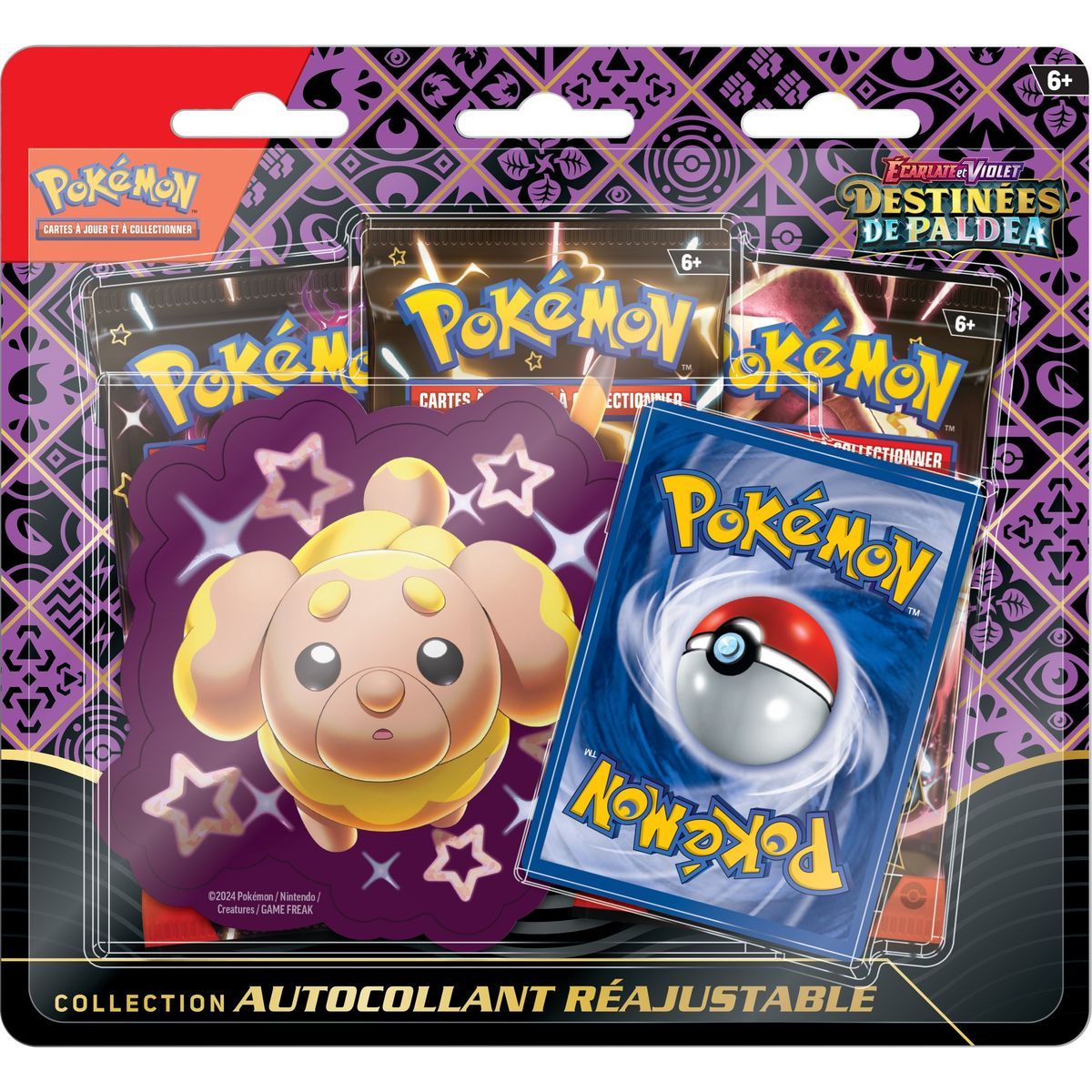 Pokémon - Coffret Collection Autocollant réajustable - Ecarlate et Violet - Destinées de Paldea Pâtachiot -[SV04.5 - EV04.5] - FR