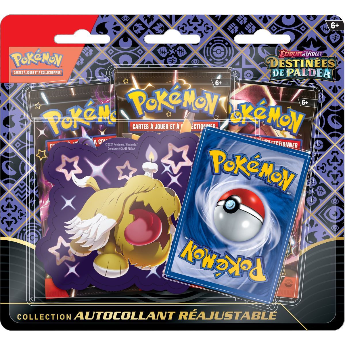 Pokémon - Coffret Collection Autocollant réajustable - Ecarlate et Violet - Destinées de Paldea Toutombe -[SV04.5 - EV04.5] - FR