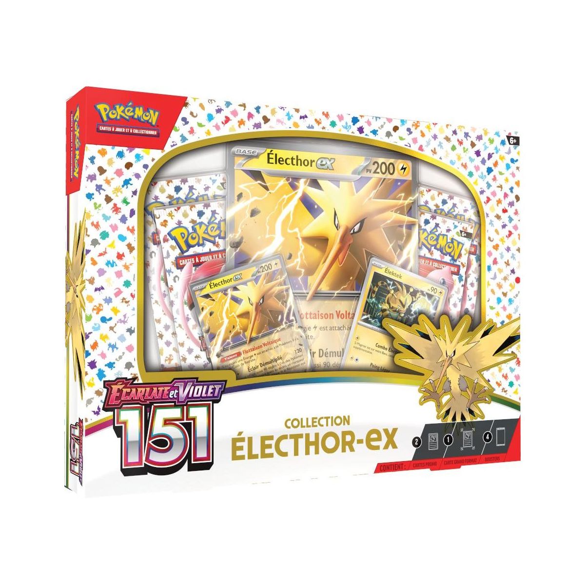 Item Pokémon - Coffret Collection Electhor EX - Ecarlate et Violet - 151 -[SV03.5 - EV03.5] - FR