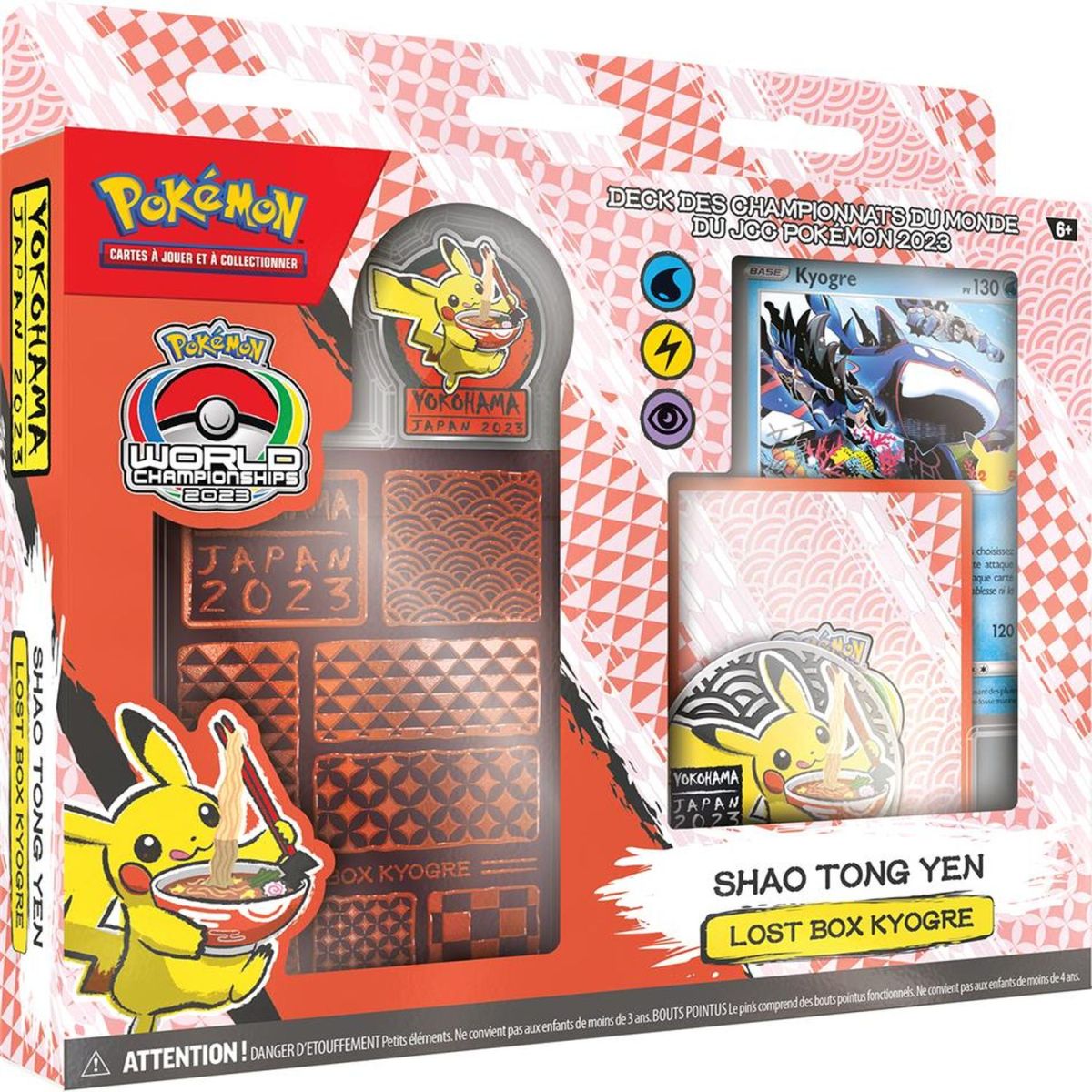 Pokémon - Deck des championnats du monde 2023 - Kyogre -  "Lost Box Kyogre" - FR