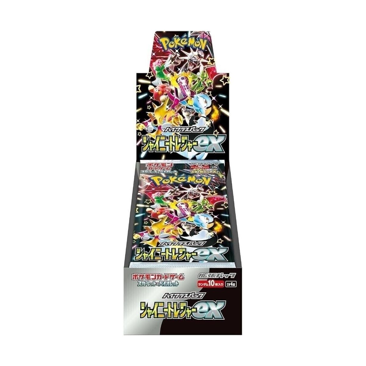 Pokémon - Display - Boite de 10 Boosters - Shiny Treasure ex [SV4a] - JP