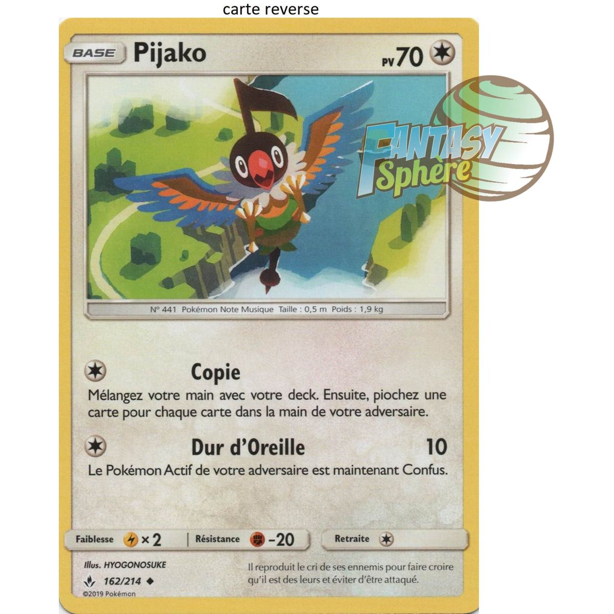 Pijako - Reverse 162/214 - Soleil et Lune 10 Alliance Infaillible
