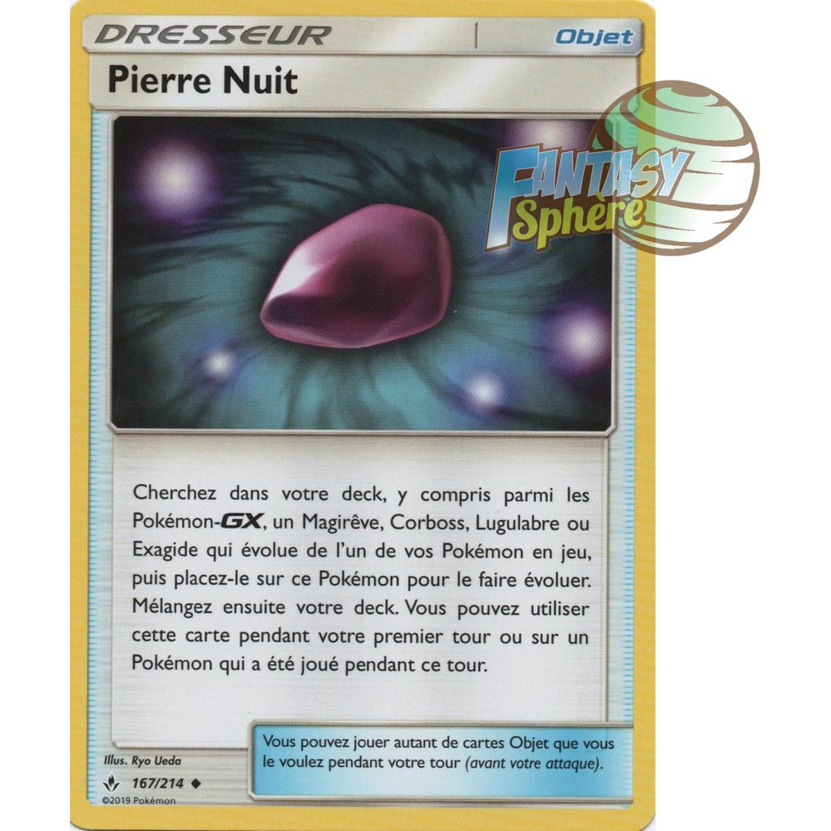 Item Pierre Nuit - Peu commune 167/214 - Soleil et Lune 10 Alliance Infaillible