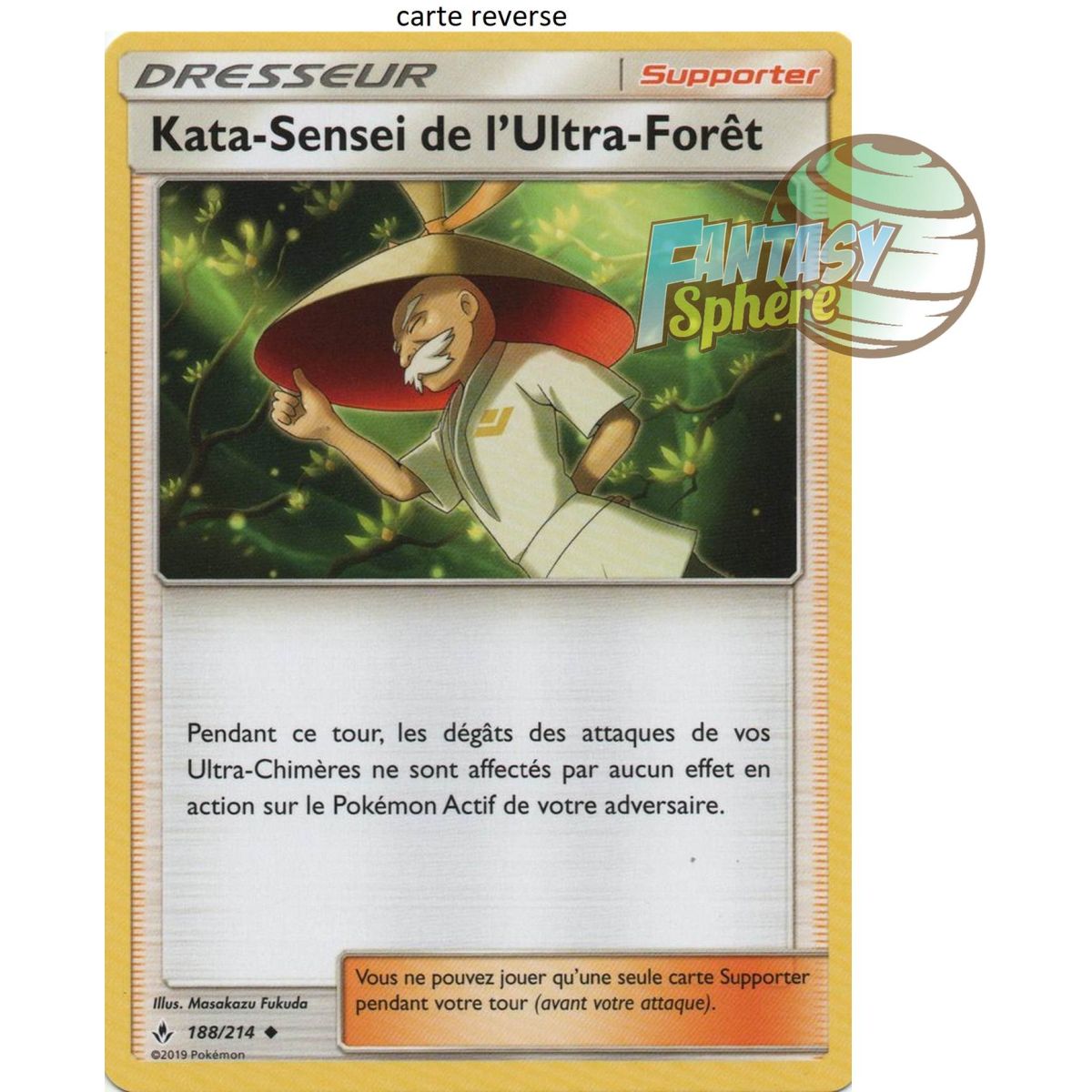 Item Kata-Sensei de l'Ultra-Forêt - Reverse 188/214 - Soleil et Lune 10 Alliance Infaillible