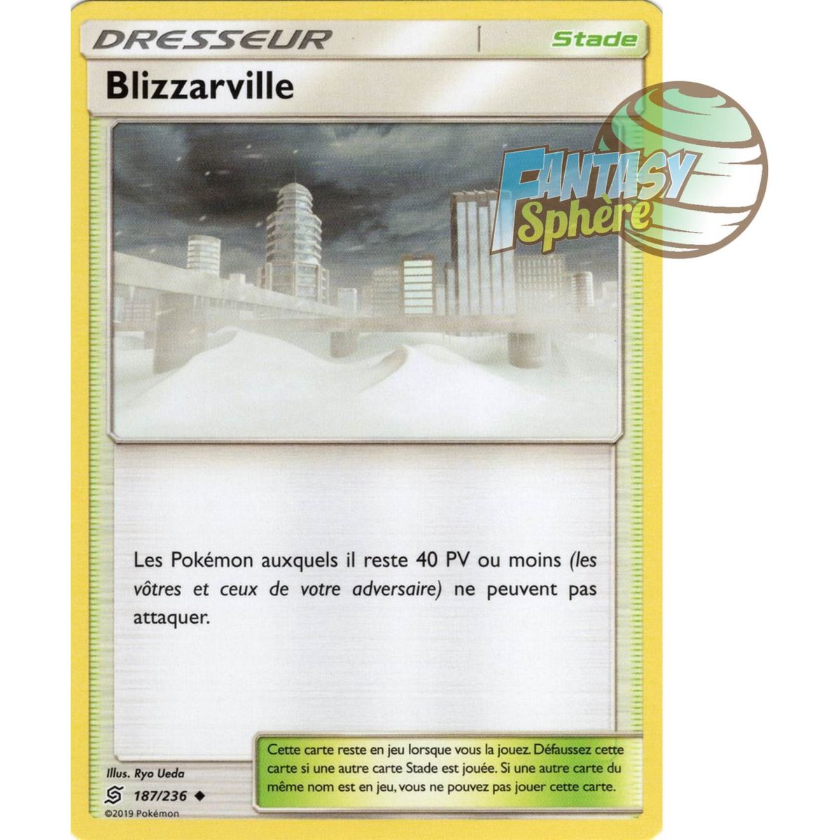 Blizzarville - Peu commune 187/236 - Soleil et Lune 11 Harmonie des Esprits