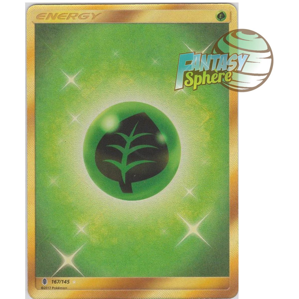 Énergie Plante - Secret Rare 167/145 - Soleil et Lune 2 Gardiens Ascendants