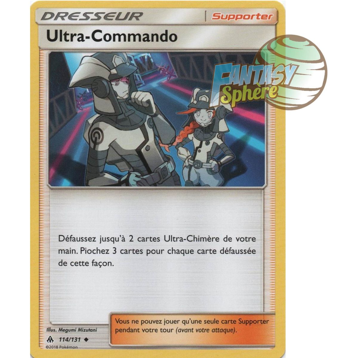 Ultra-Commando - Peu commune 114/131 - Soleil et Lune 6 Lumière Interdite