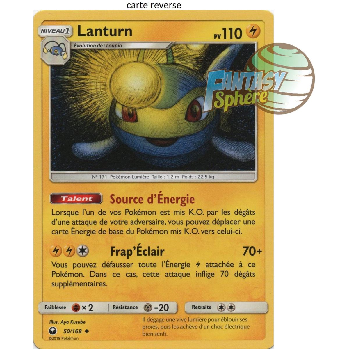 Lanturn - Reverse 50/168 - Soleil et Lune 7 Tempête Céleste