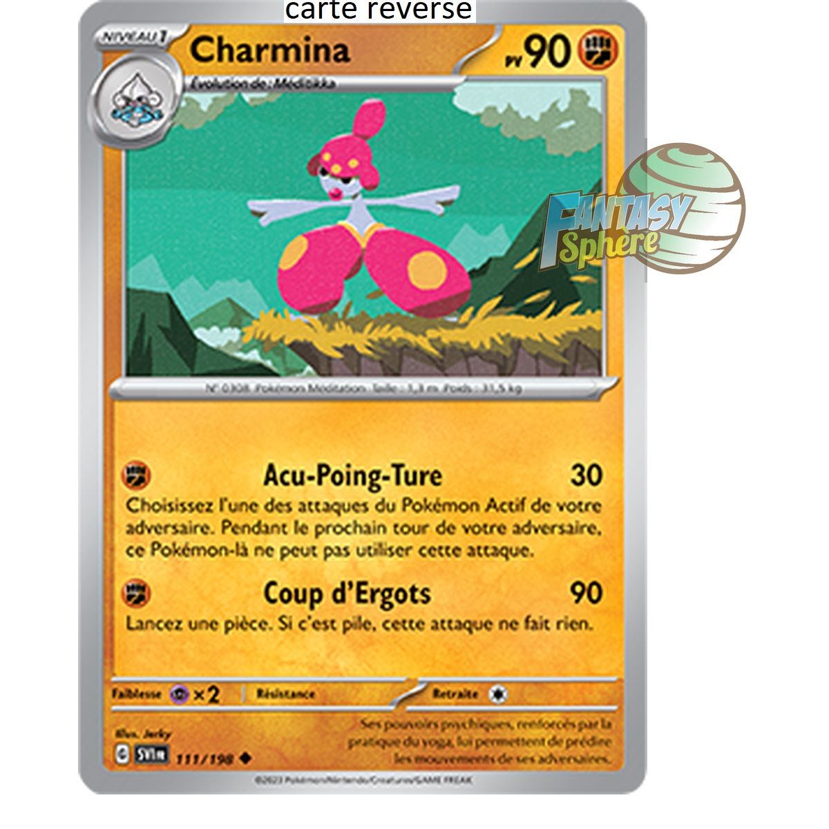 Charmina - Reverse 111/198 - Ecarlate et Violet