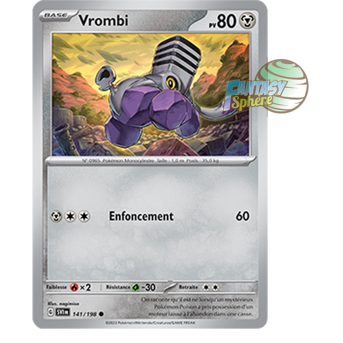 Vrombi - Commune 141/198 - Ecarlate et Violet