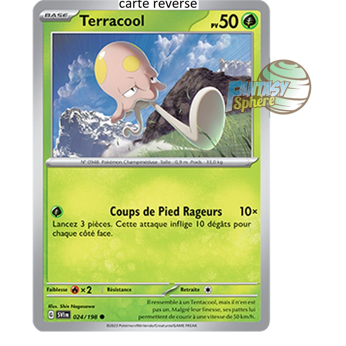 Terracool - Reverse 24/198 - Ecarlate et Violet