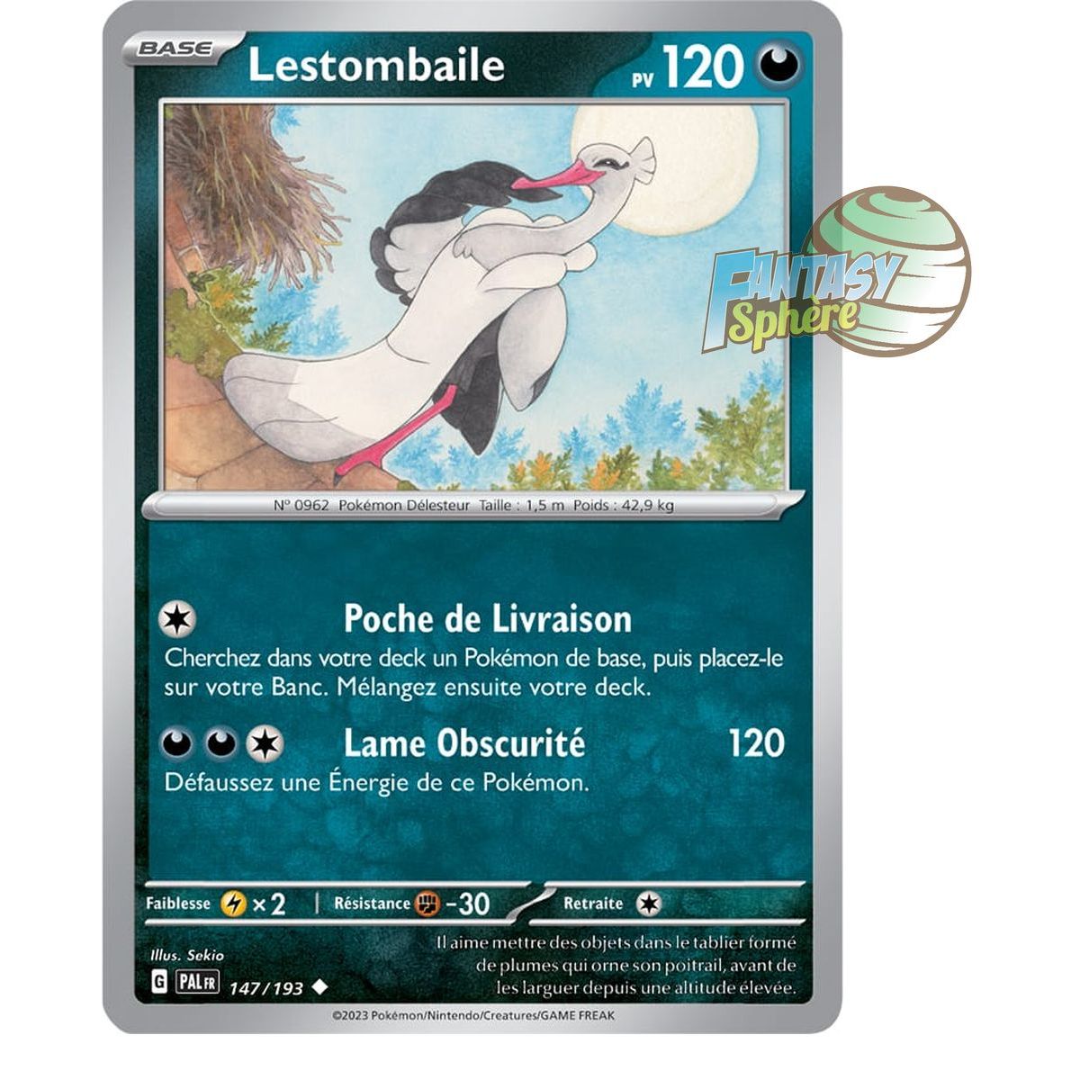 Item Lestombaile - Peu Commune 147/193 - Ecarlate et Violet Evolution à Paldea