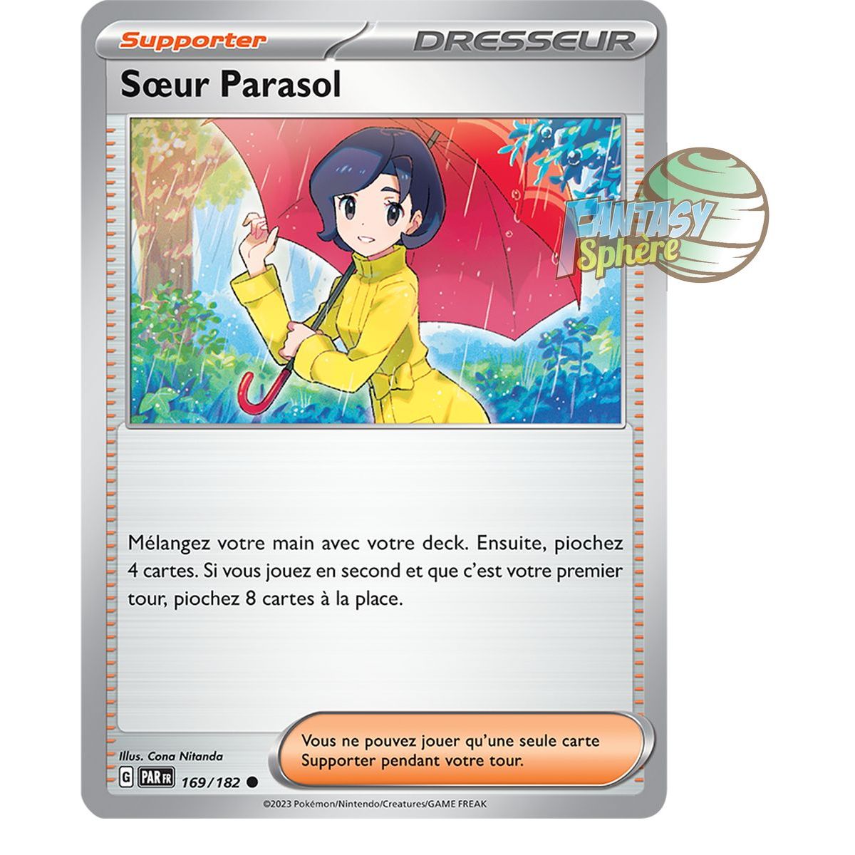 Sœur Parasol - Reverse 169/182 - Ecarlate et Violet Faille Paradoxe
