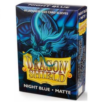 Dragon Shield Small Sleeves - Matte Night Blue (60)