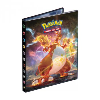 Portfolio 4 Cases / 80 Cartes - Pokemon - EB04 - Ténèbres Embrasées Dracaufeu VMAX