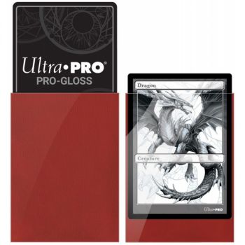 Ultra Pro - Protèges Cartes - Standard - Red / Rouge (100)