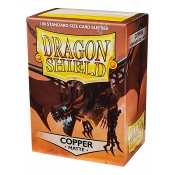 Dragon Shield - Standard Sleeves - Matte Copper (100)