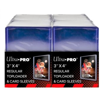 Ultra Pro - Protèges Cartes Rigides - Top Loader 3"X4" (200) + 100 Sleeves