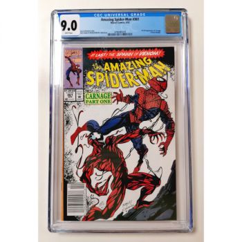 Comics - Marvel - Amazing Spider-Man N°361 (1963 1st Series) - [CGC 9.0 - White Pages]