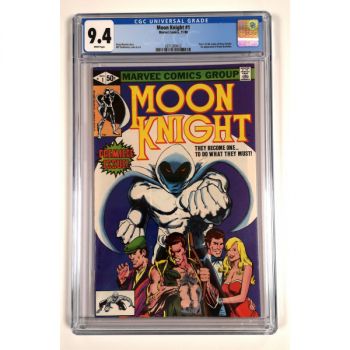Comics - Marvel - Moon Knight N°1 (1980 1st Series) - [CGC 9.4 - White Pages]