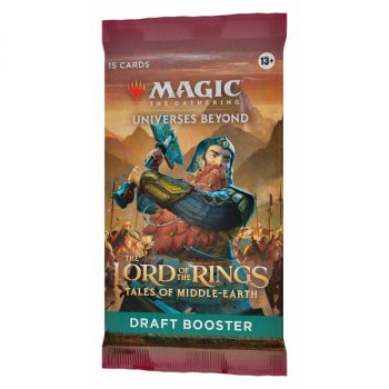 Magic The Gathering - Lot de 3 Boite de Booster - Draft - Le Seigneur des Anneaux : Chroniques de la Terre du Milieu - EN