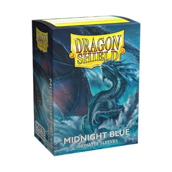 Dragon Shield - Standard Sleeves - Matte Midnight Blue (100)