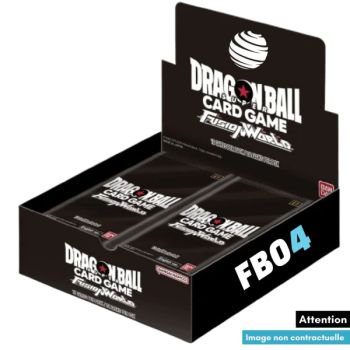 photo Dragon Ball Card Game Fusion World - Boîte de 24 Boosters - FB04 - EN