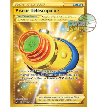 photo Viseur Téléscopique - Secret Rare 203/185 - Epee et Bouclier 4 Voltage Eclatant