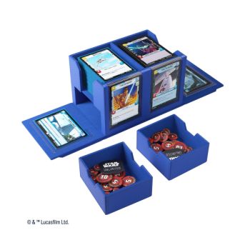 Gamegenic - Deck Box - Double Deck Pod - Star Wars : Unlimited - Bleu