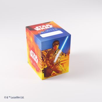 photo Gamegenic - Deck Box - Soft Crate - Star Wars : Unlimited - Luke / Vader