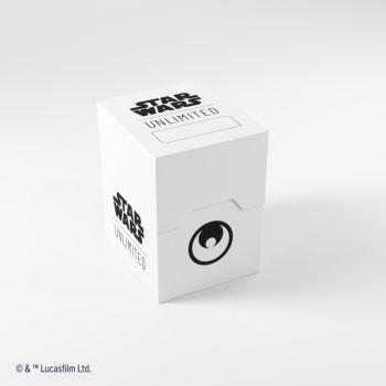 photo Gamegenic - Deck Box - Soft Crate - Star Wars : Unlimited - Blanc / Noir